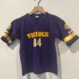 MN Vikings Youth #84 Vintage Jersey Tee (fits more like a small)